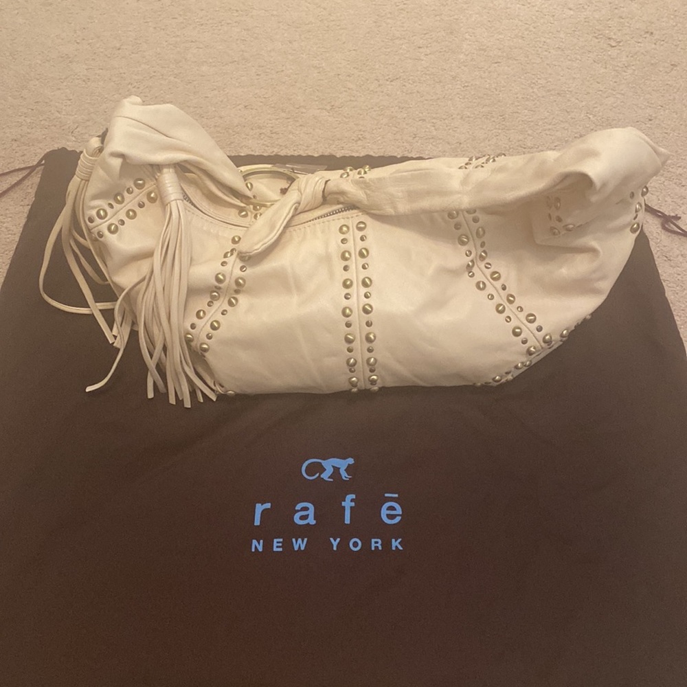 Rafe Studded Leather Hobo Bag - Picture 5 of 16